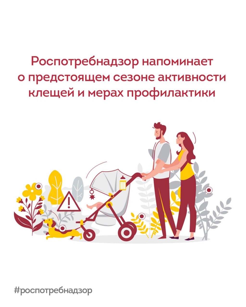 Уже совсем скоро клещи проснутся.